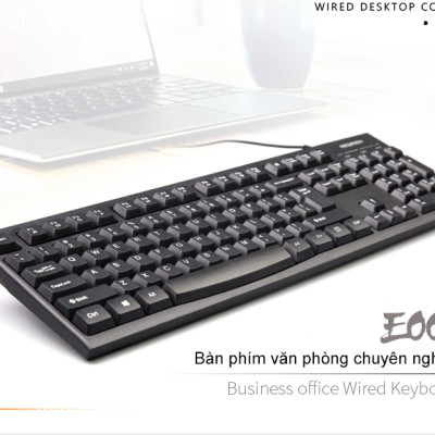 Bàn phím văn phòng có dây Newmen E007-Hàng chính hãng