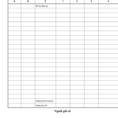 Sổ chi hoạt động công tác Đảng - bản in 2024