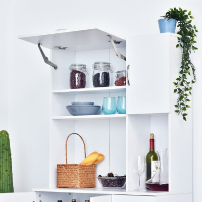 Tủ đựng đồ phòng ăn bằng gỗ công nghiệp cao cấp SMLIFE Daphane