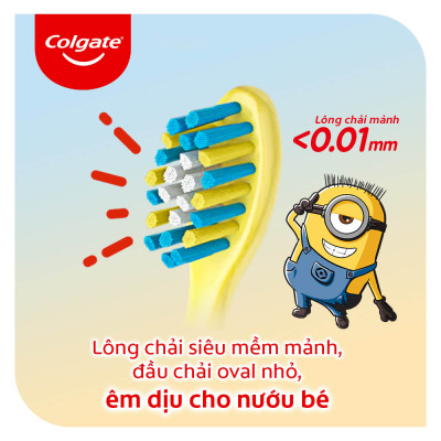 Bàn chải Trẻ em Colgate Minion 2-5 tuổi