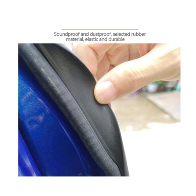 Gioăng cao su cửa oto, gioăng nguyên bản theo xe lõi thép bán theo mét trendycar cao cấp loại 1 lỗ cho xe Sedan