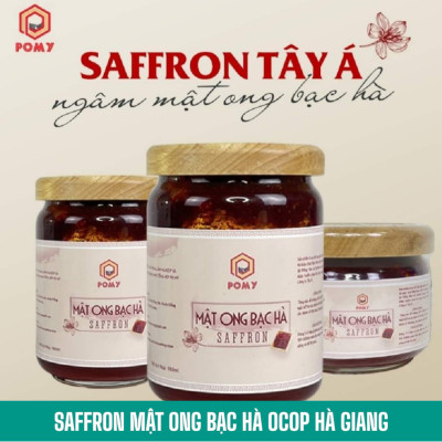 SAFFRON MẬT ONG BẠC HÀ OCOP HÀ GIANG CHÍNH HÃNG, MẬT ONG BẠC HÀ SAFFRON VIETGAP CHÍNH HÃNG HÀ GIANG