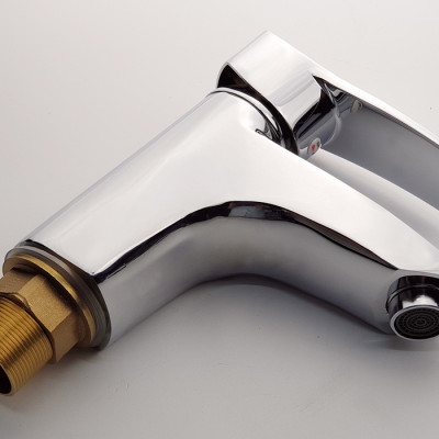 Vòi lavabo nóng lạnh Eurolife EL-4002 (Trắng bạc)