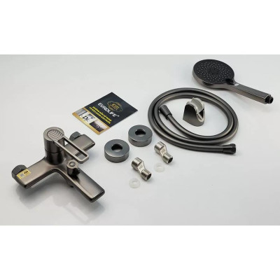 Bộ vòi sen nóng lạnh Eurolife màu Grey mới lạ mắt EL-GRAY 01