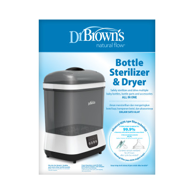 [ AC178-INTL ] Máy tiệt trùng và sấy khô bình sữa bằng điện - Dr.Brown’s