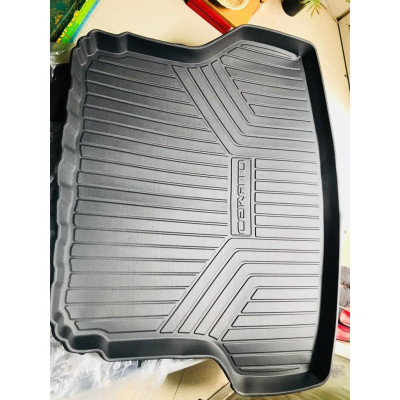 Tấm lót cốp nhựa dẻo xe Kia Cerato 2019 - 713 { HÀNG ĐẸP }