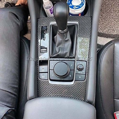 Ốp Nội Thất Dành Cho Xe Mazda 3 2020 2021 Mẫu ABS CARBON- 8 chi tiết