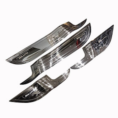 Bộ ốp Titan chống trầy xước Tapli, Táp li dành cho xe KIA Soluto 2019