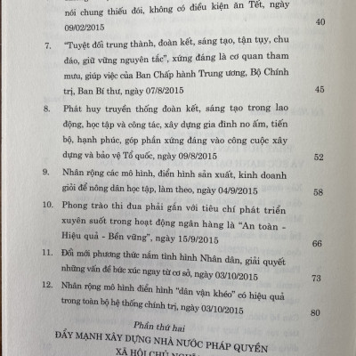 Nâng cao năng lực Lãnh đạo và sức chiến đấu của Đảng phát huy sức mạnh toàn Dân tộc tiếp tục đẩy mạnh toàn diện công cuộc đổi mới Đất nước (tập 2)