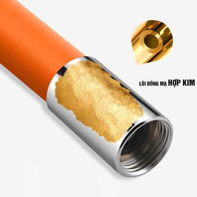 Vòi nước nối dài uốn cong 360 độ chống tung tóe lắp cho mọi loại vòi Minh House