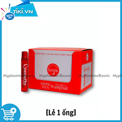 Huyết Thanh Phục Hồi Tóc Hư Tổn Shining Plus BOSNIC 13ML