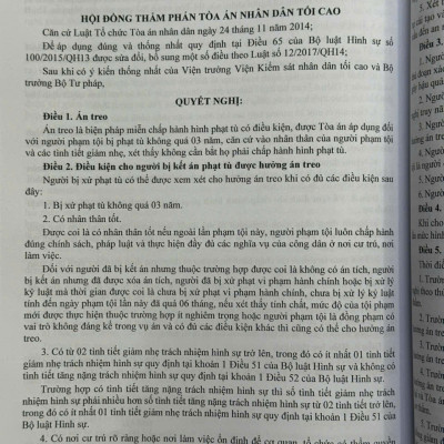 Sách Bộ Luật Hình Sự năm 2015 sửa đổi, bổ sung năm 2017, 2025 và Các Văn Bản Hướng Dẫn Thi Hành (V2593D)