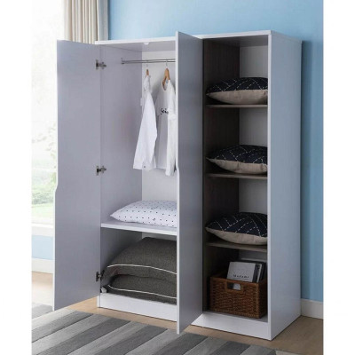 Tủ quần áo cho bé tự đứng đồ bằng gỗ công nghiệp SMLIFE Cospower