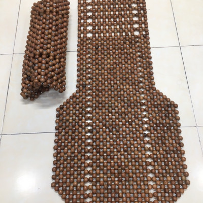 Đệm Lót Ghế Xe Ô Tô Hạt Gỗ Hương Cao Cấp Hạt 1.8cm ( Mian.vn )