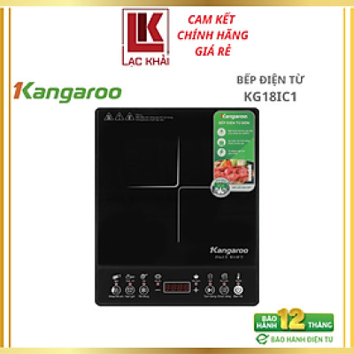 Bếp điện từ đơn Kangaroo KG18IC1, Công suất 2000W, tặng kèm nồi lẩu - Hàng chính hãng