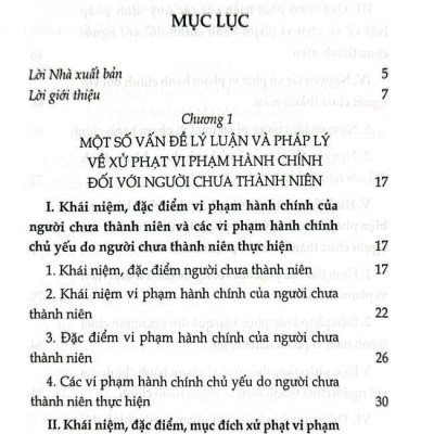 Xử Phạt Vi Phạm Hành Chính Đối Với Người Chưa Thành Niên - Thực Trạng Và Hướng Hoàn Thiện