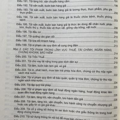 Phương Pháp Định Tội Danh Với 538 Tội Phạm Trong Bộ Luật Hình Sự Năm 2015 Sửa Đổi Đổ Sung Năm 2017