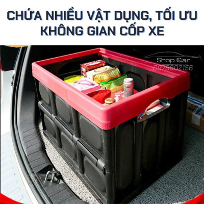 Thùng Đựng Đồ Gấp Gọn Đa năng Dùng Cho Ô Tô Và Gia Đình