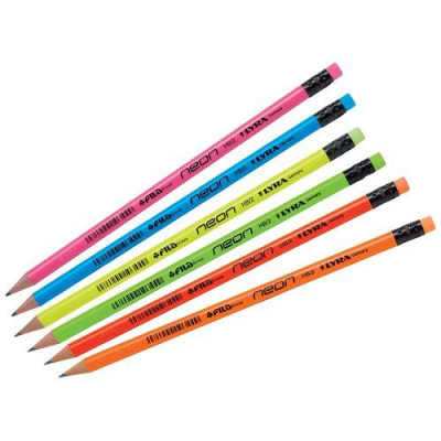 Bút chì đen nhập khẩu Đức LYRA NEON HB 1290100