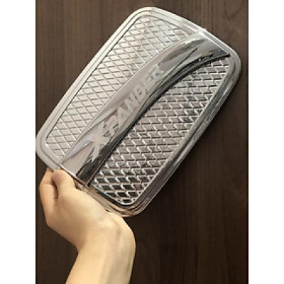 Ốp nắp bình xăng mạ crom xe XPANDER 2019-2020-2021 cao cấp