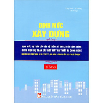 Định Mức Xây Dựng - Tập 2