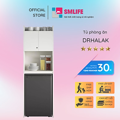 Tủ phòng ăn bằng gỗ phong cách hiện đại SMLIFE Dehalak