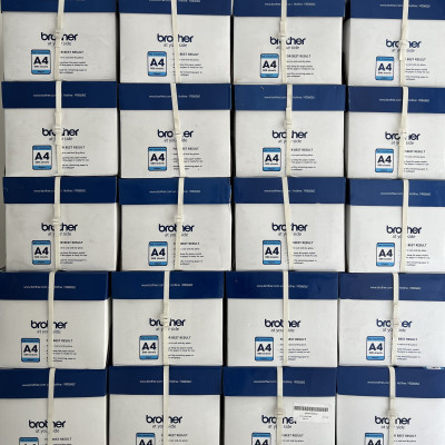 Thùng Giấy In Brother A4 Định Lượng 80 gsm - Hàng Chính Hãng