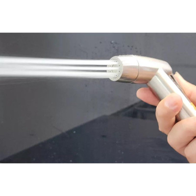 Bộ xịt vệ sinh 2 chế độ chảy, khóa thông minh Eurolife EL-X12-V ( Vàng mờ)