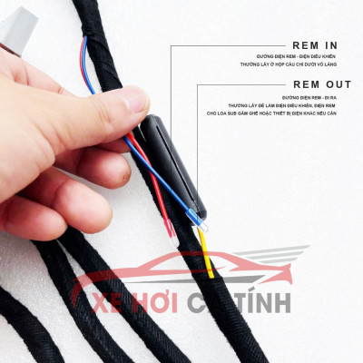 Dây Amply / dây DSP 1.5 mét ô tô cắm màn hình nguyên bản Giắc nguyên bản xe âm ly & DSP cho VF3 âm thanh xịn