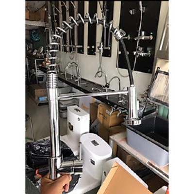 VÒI RỬA CHÉN BÁT NÓNG LẠNH QK,VÒI CHÉN NÓNG LẠNH TẶNG KÈM DÂY CẤP NÓNG LẠNH.