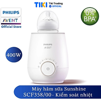 Máy hâm sữa và thức ăn siêu tốc Sunshine hiệu Philips Avent SCF358/00
