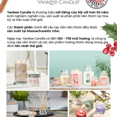 Nến ly tròn sáp đậu nành Yankee Candle size L (567g) - Pink Sands