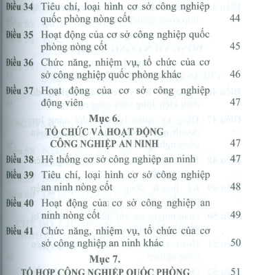 Luật Công Nghiệp Quốc Phòng, An Ninh Và Động Viên Công Nghiệp Năm 2024