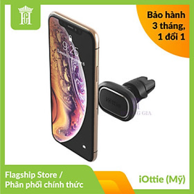 Giá đỡ điện thoại trên ô tô hút nam châm gắn điều hòa - iOttie Hoàng Gia - Hàng chính hãng