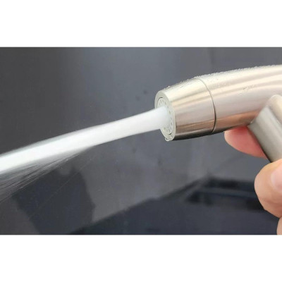 Bộ xịt vệ sinh 2 chế độ chảy, khóa thông minh Eurolife EL-X12-V ( Vàng mờ)