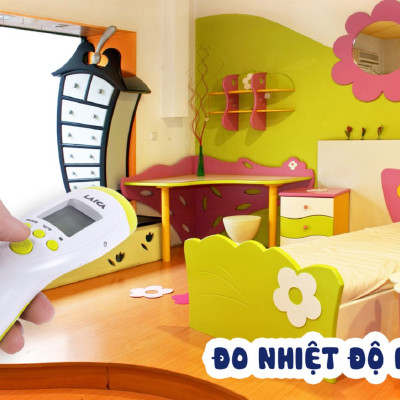 Nhiệt kế điện tử hồng ngoại đo trán đa chức năng Laica JXB-182