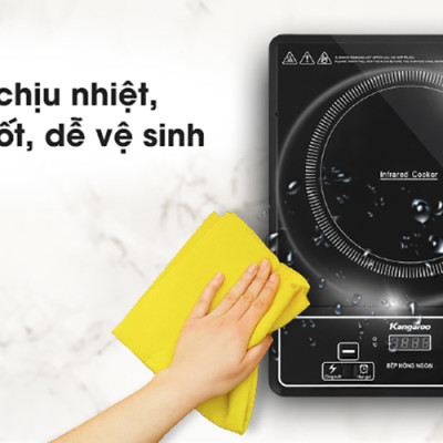 Bếp Hồng Ngoại Đơn Kangaroo KG20IFP1 (2000W) - Hàng Chính Hãng