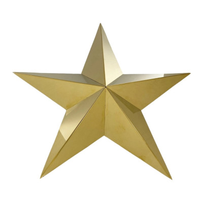 Ngôi sao inox vàng NSI40 40cm 0.8mm