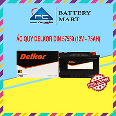 Ắc Quy Delkor  DIN 57539 (12V - 75Ah)