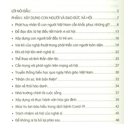 Những Thông Điệp Về Văn Hóa