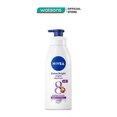 Sữa Dưỡng Thể Dưỡng Trắng Da Ban Đêm Nivea 350ml