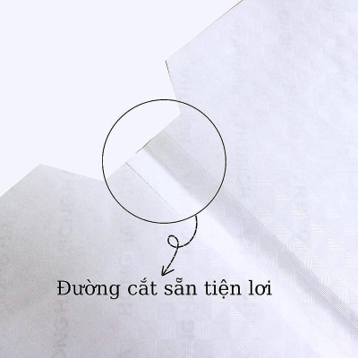 Bọc Vở Decal Kẻ Ngang - Hồng Hà 3560 (10 Tờ/Xấp)