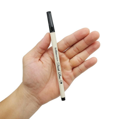Bút Lông Đầu Cọ Artline Supreme Brush Pen EPFS-F - Màu Đen