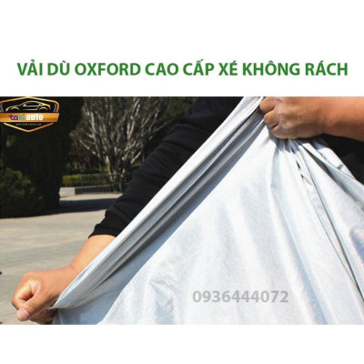 Bạt trùm xe ô tô Hyundai Creta vải dù oxford cao cấp , áo bạt phủ trùm che kín che nắng, che mưa