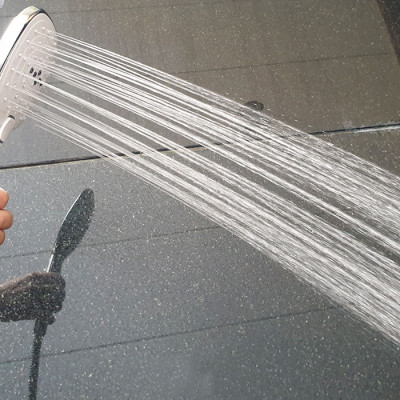 Bộ tay dây sen cao cấp 5 chế độ chảy chất liệu nhựa ABS mạ Chrome Eurolife EL-122SH