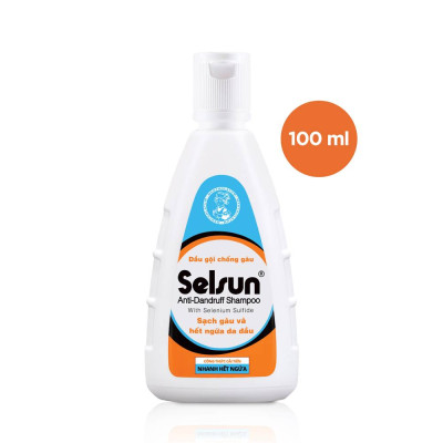 Dầu gội Selsun chống gàu, sạch gàu & hết ngứa da đầu Selsun Anti-Dandruff Shampoo 100ml