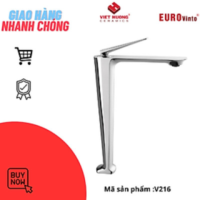 VÒI LAVABO ĐỒNG THAU NÓNG LẠNH EUROVINTO CAO CẤP MÃ V216
