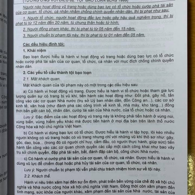 Phương pháp định tội danh với 538 tội phạm trong Bộ luật Hình sự năm 2015, sửa đổi bổ sung năm 2017 và Bộ mẫu chương trình điều hành phiên tòa hình sự sơ thẩm, phúc thẩm