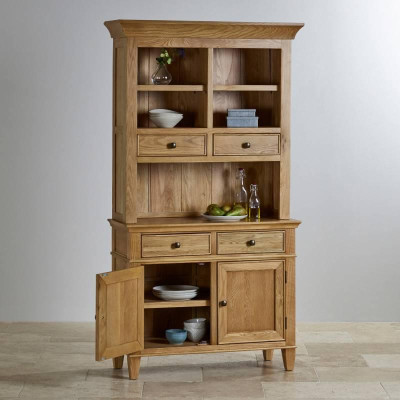 Tủ Chén Cao Classic Nhỏ Gỗ Sồi IBIE DDTCLASO