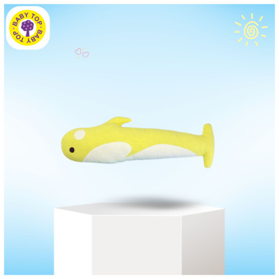 Gối Ôm Con Cá BabyTop ( 21x68 ) cm ( Màu và họa tiết ngẫu nhiên )